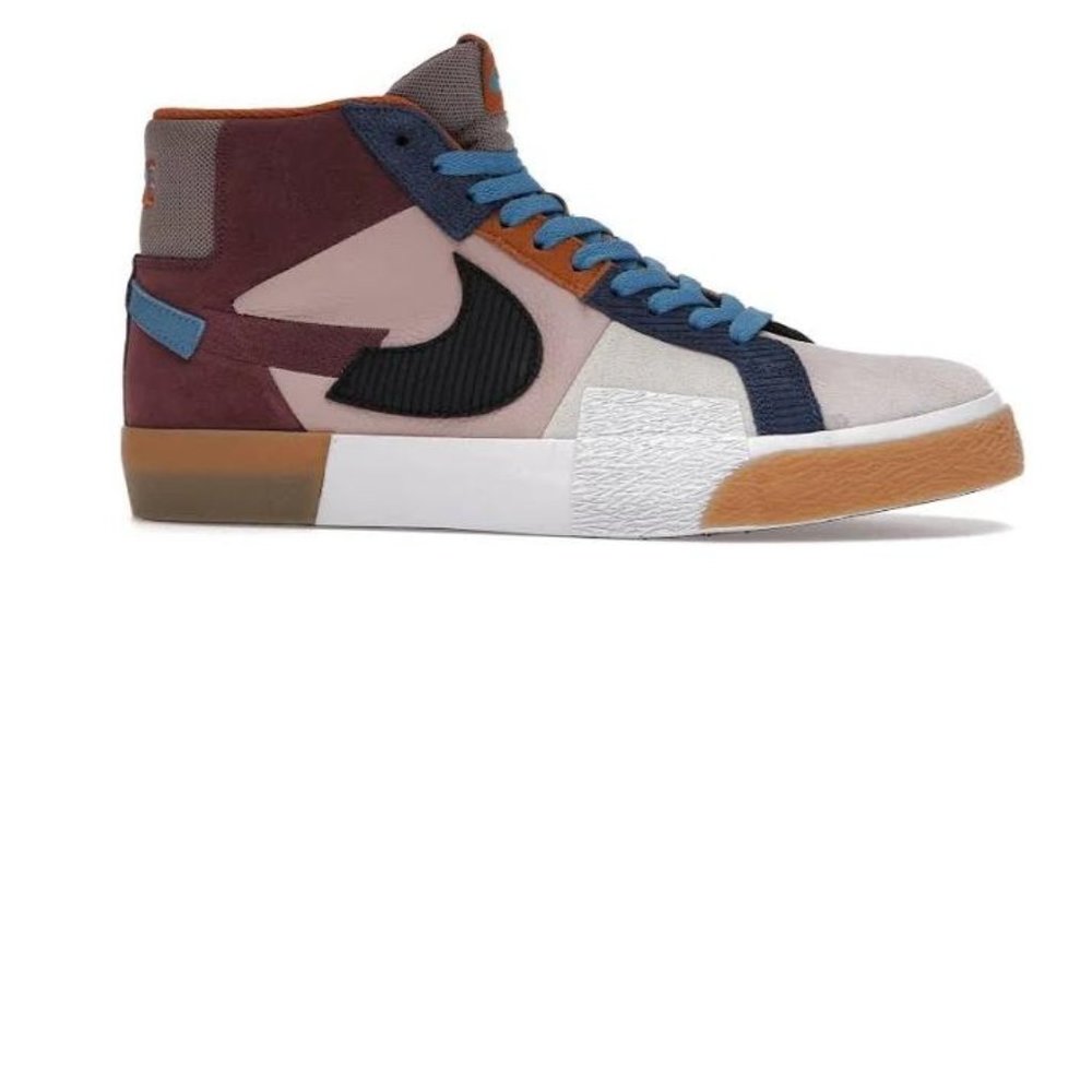 Nike Zoom Blazer Mid Premium SB 'Mosaic Pack - Dark Wine'  Women's Sneakers s: 7